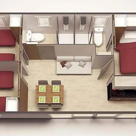 Mobile Homes Santa Marina, Lanterna 5*